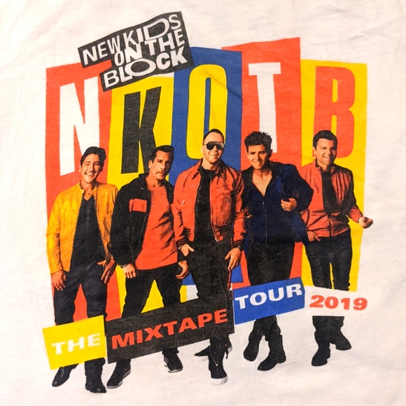 The New Kids On The Block Other - New Kids On The Block Tour Shirt
